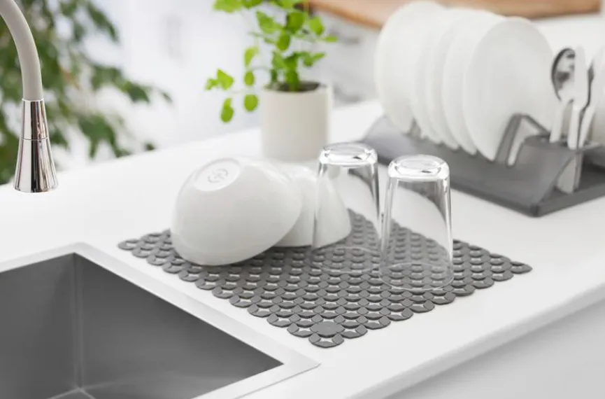 Outlet Rotho Spülbeckeneinlage Space Wonder zuschneidbar Anthracite