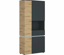 Clearance Wójcik Standvitrine Luci Anthrazit