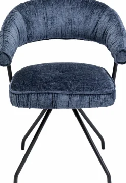 Hot KARE DESIGN Stuhl Arabella 87359 Blau