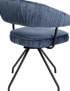 Hot KARE DESIGN Stuhl Arabella 87359 Blau