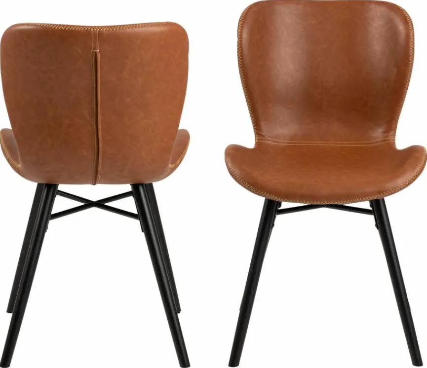 Hot Actona Stuhl Batilda Cognac