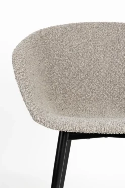 Hot White Label Stuhl Charly Grau