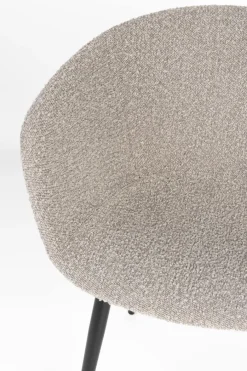 Hot White Label Stuhl Charly Grau