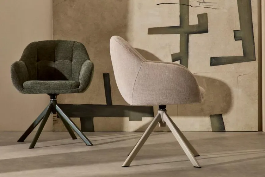 Outlet Kave Home Stuhl Dorina Beige