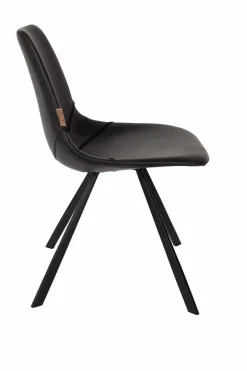 Discount DAHEIM Stuhl Franky Black Schwarz