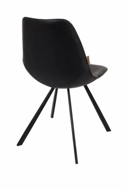 Discount DAHEIM Stuhl Franky Black Schwarz