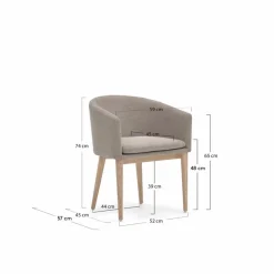 Clearance DAHEIM Stuhl Harlan Braun