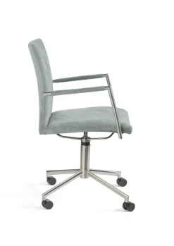 New Musterring Stuhl Helmond Grau / Blau