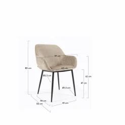 Kave Home Stuhl Konna