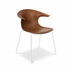 Clearance Infiniti Stuhl Loop 3D Wood 4 Legs Cherry