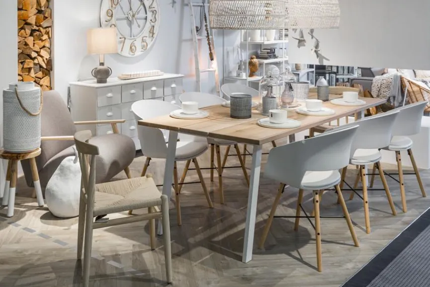 New DAHEIM Stuhl Luna Weiß