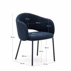 Clearance DAHEIM Stuhl Maina Blau