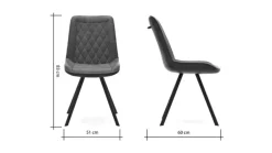 MAISON Stuhl Mesa Camel