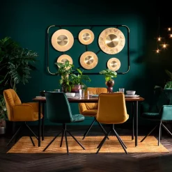 Discount KARE DESIGN Stuhl Mila Gelb