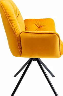Discount KARE DESIGN Stuhl Mila Gelb
