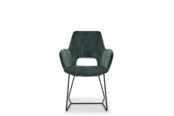 Outlet Musterring Stuhl Navarra Blau-Grün