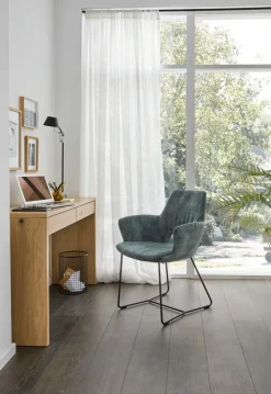 Outlet Musterring Stuhl Navarra Blau-Grün