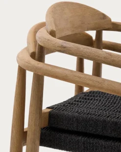 Online Kave Home Stuhl Nina Schwarz