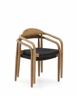 Online Kave Home Stuhl Nina Schwarz