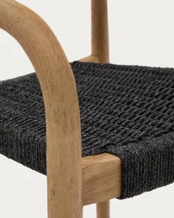 Online Kave Home Stuhl Nina Schwarz