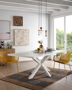 Outlet Kave Home Stuhl Quinn Gelb