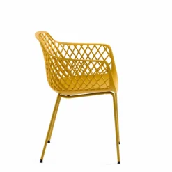 Outlet Kave Home Stuhl Quinn Gelb