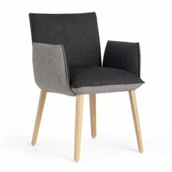 Mobitec Stuhl Soft Anthrazit / Grau