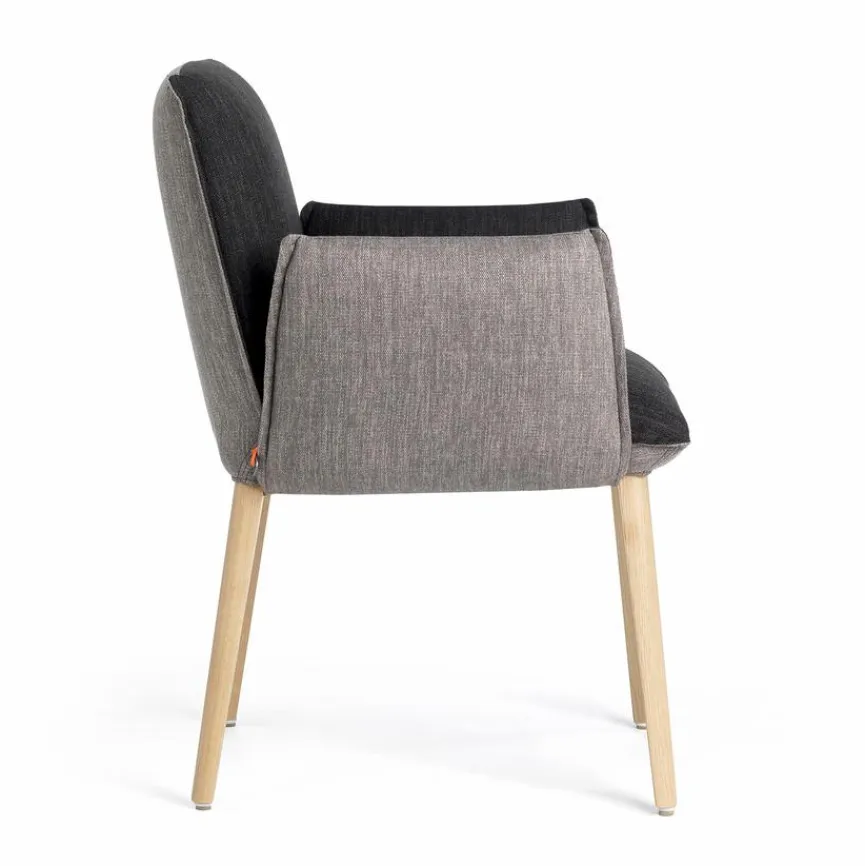 Mobitec Stuhl Soft Anthrazit / Grau