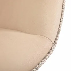 SCHÖNER WOHNEN-Kollektion Stuhl Sorrent Beige-Silber