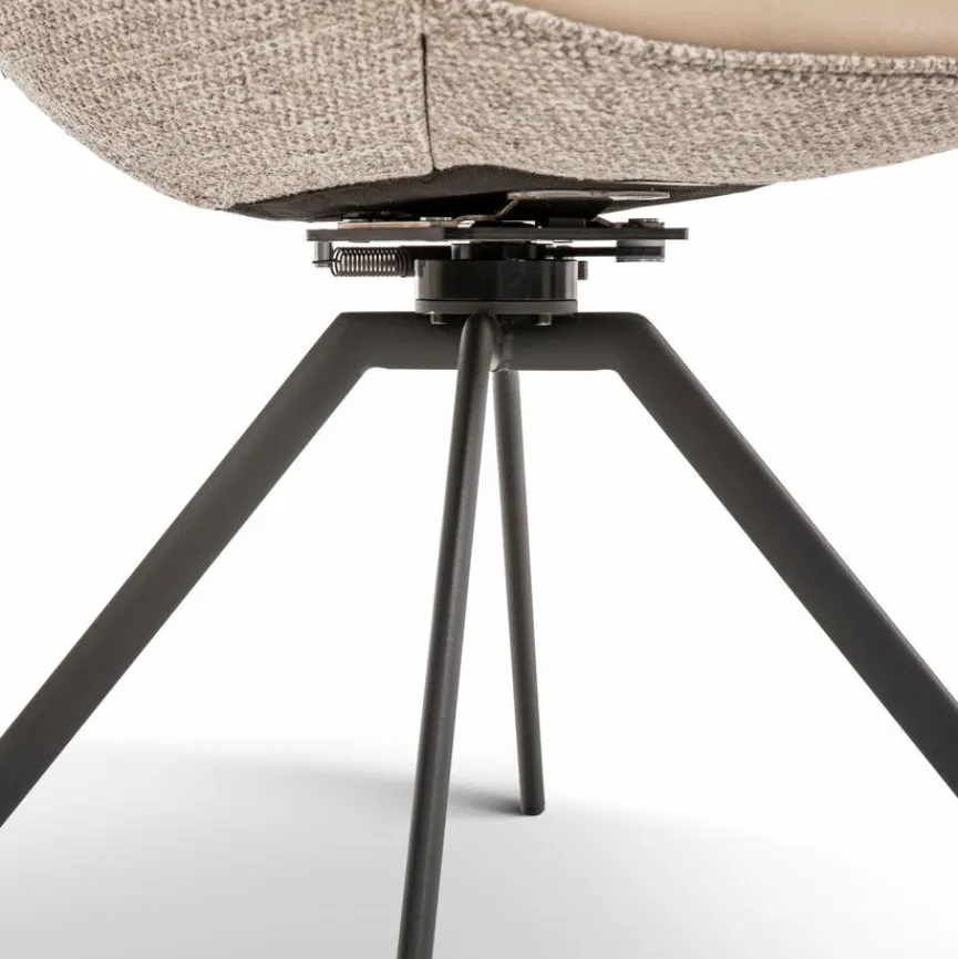 SCHÖNER WOHNEN-Kollektion Stuhl Sorrent Beige-Silber