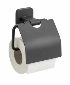 Clearance WENKO Toilettenpapierhalter Porto Schwarz