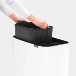 brabantia Touch Bin Bo 11+23 l White