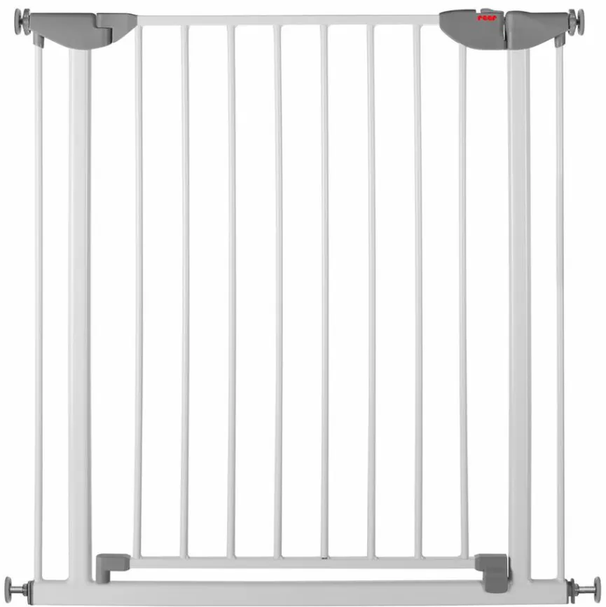 Discount reer Tür- und Treppengitter Basic, Double Lock Weiß