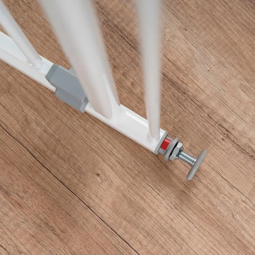 Discount reer Tür- und Treppengitter Basic, Double Lock Weiß