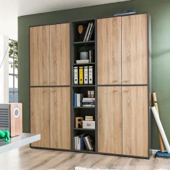 Mäusbacher Türenpaar Mister Office 2er Set Eiche