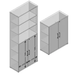 New FMD Türen-Set Calvia Alteiche