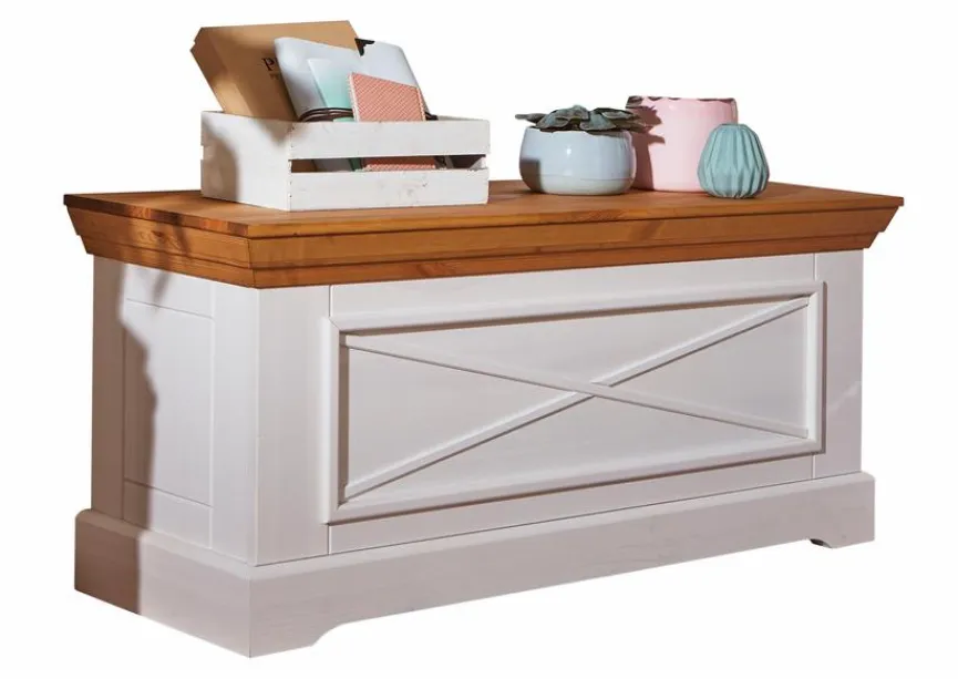 G+K Truhe Minnesota Weiß