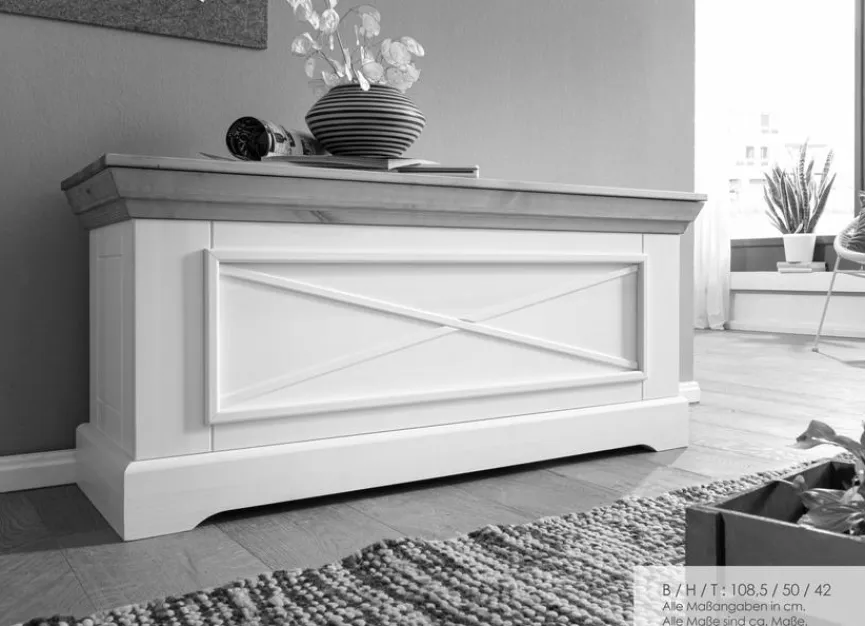 G+K Truhe Minnesota Weiß