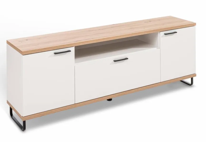 Discount Nehl TV-Lowboard Cassano Weiß