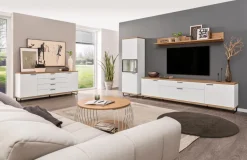 Nehl TV-Lowboard Cassano Weiß