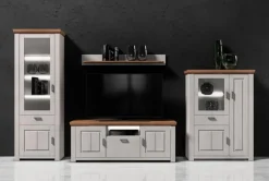 Discount decodom TV-Lowboard Amrum Weiß