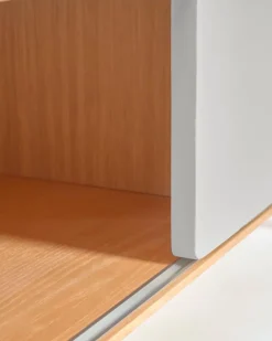 Kave Home TV-Lowboard Anielle Weiß