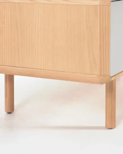 Kave Home TV-Lowboard Anielle Weiß