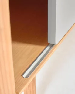 Kave Home TV-Lowboard Anielle Weiß