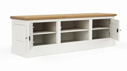 Stilreich TV-Lowboard Barreiro Weiß