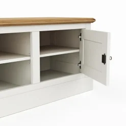 Stilreich TV-Lowboard Barreiro Weiß