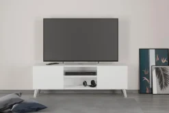 FMD TV-Lowboard Brighton Weiß