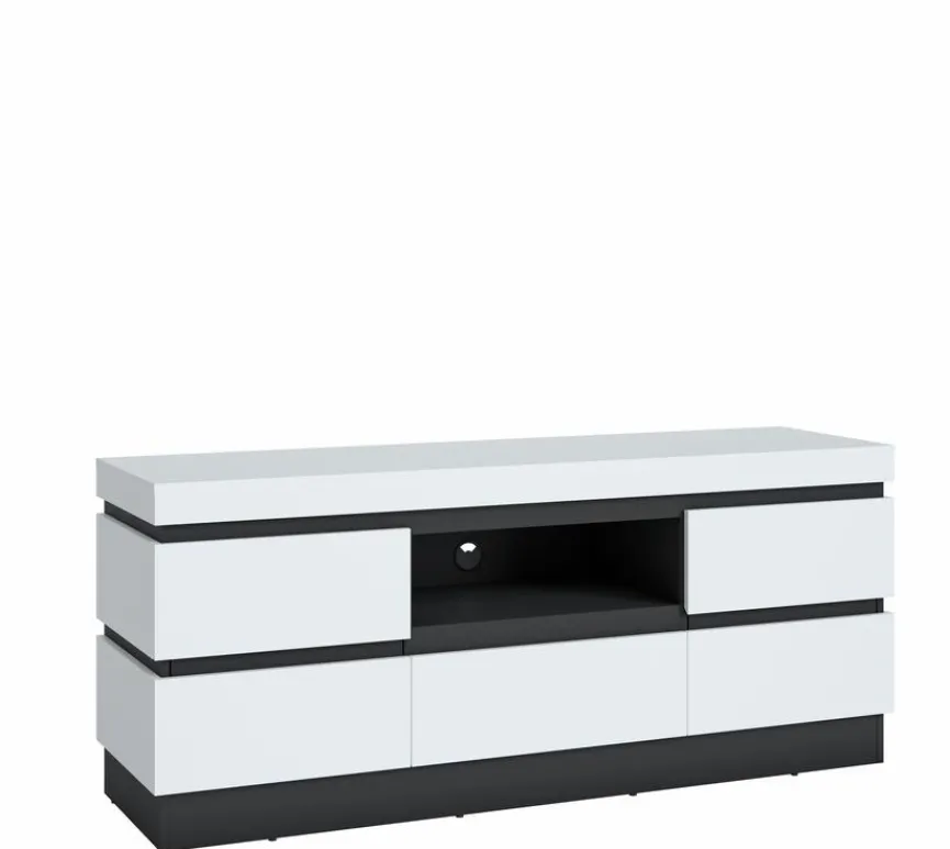 Discount Wójcik TV-Lowboard Campania Weiß