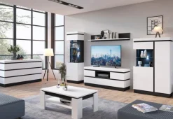 Discount Wójcik TV-Lowboard Campania Weiß