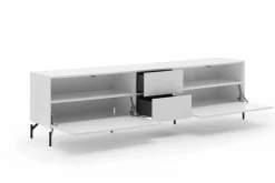 Online RAUM.FREUNDE TV-Lowboard Edge Weiß